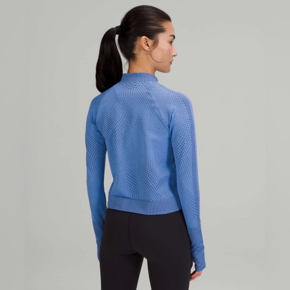 Lululemon Rest Less Cropped Half Zip - Picture 2 of 11